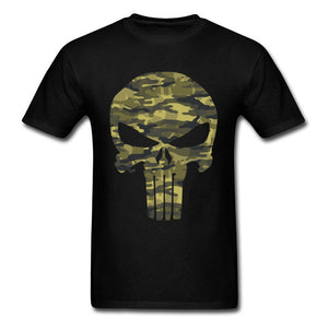 The Punisher Military Skull T-Shirt