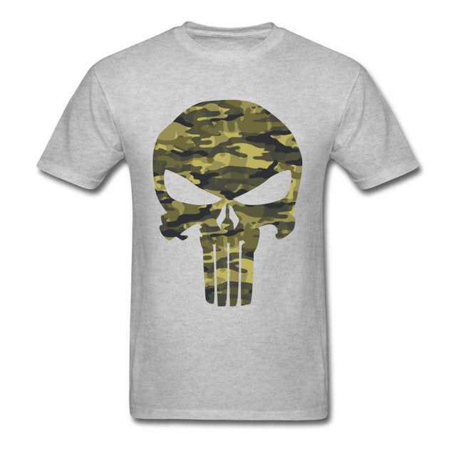 The Punisher Military Skull T-Shirt