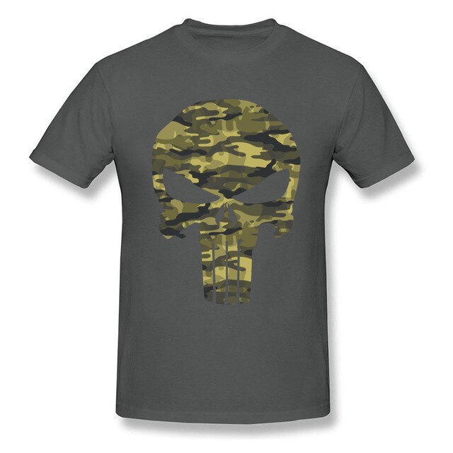 The Punisher Military Skull T-Shirt