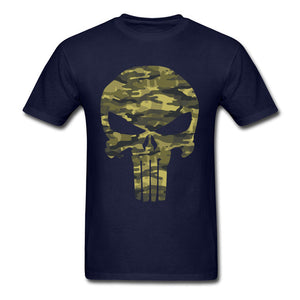 The Punisher Military Skull T-Shirt