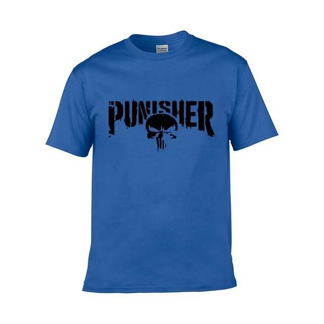 The Punisher Blue T-Shirt