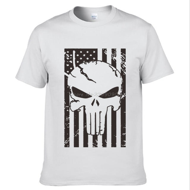 Sniper Chris Kyle Men T Shirt Punisher  Navy Seal Team  Printed Fashion  Tee Summer Casual Tshirt