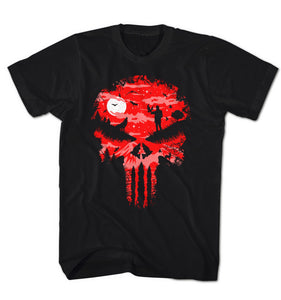 The Punisher Red Skull T-Shirt