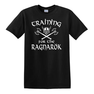 Training for the RAGNAROK T-shirt